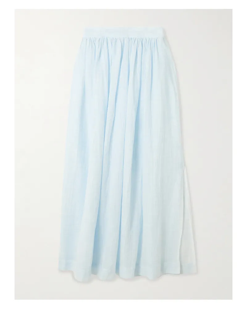 lemlem Freye Cotton Midi Skirt - Multi Multi