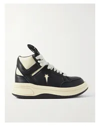 Rick Owens Converse Turbowpn Sneakers aus Leder Schwarz