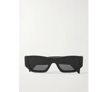 Sonnenbrille Mit D-rahmen Aus Azetat - Schwarz