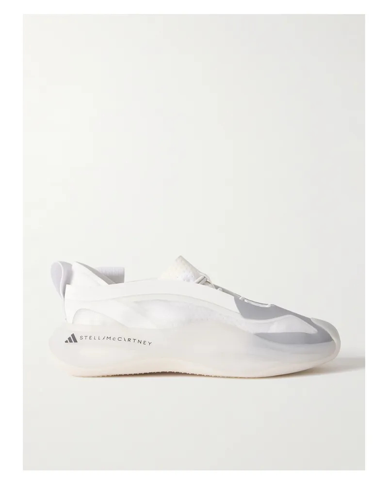 adidas Low Ground Sneakers Aus Mesh Und Tpu - Weiß Weiß