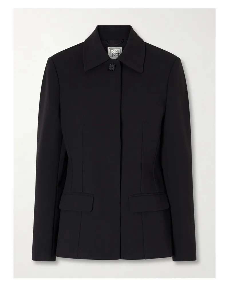 Totême Woven Jacket - Black Black