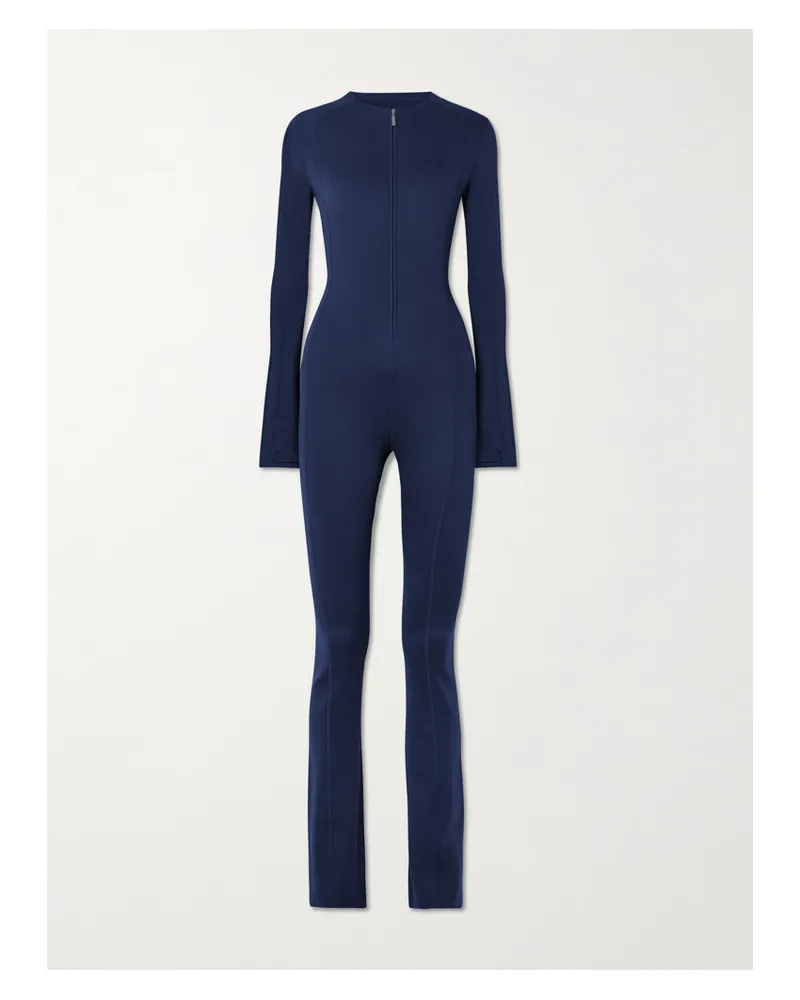 Nike Jacquemus Skianzug Aus Stretch-jersey - Blau Blau