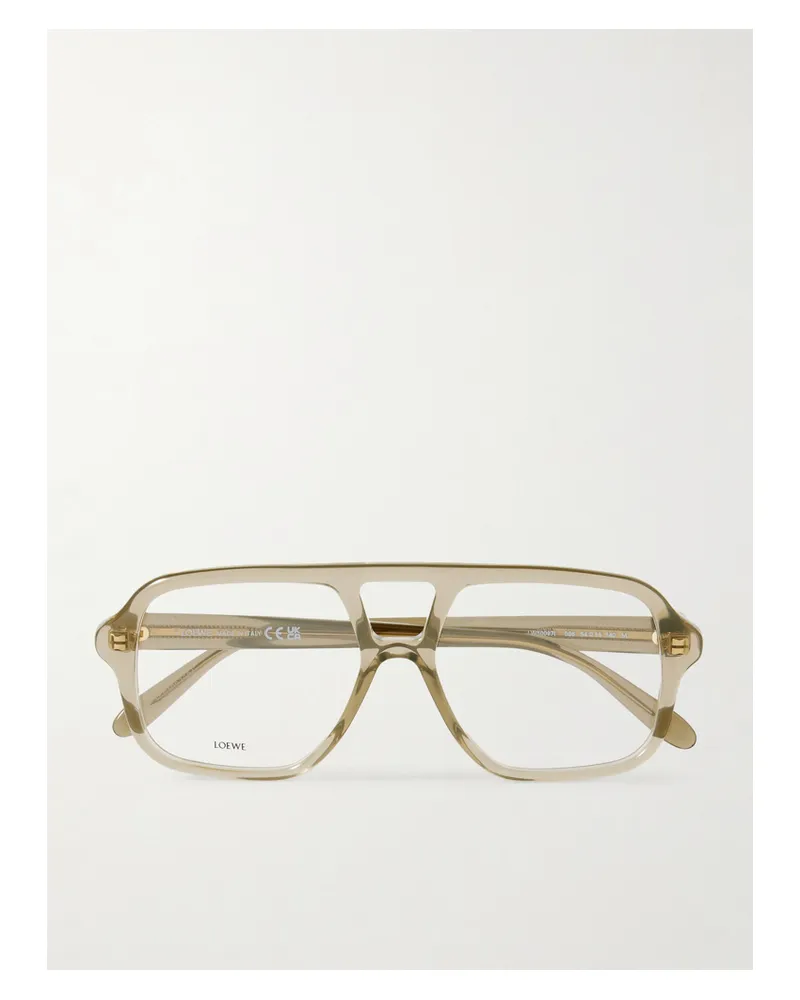 Loewe Pilotenbrille Aus Azetat - Grün Grün