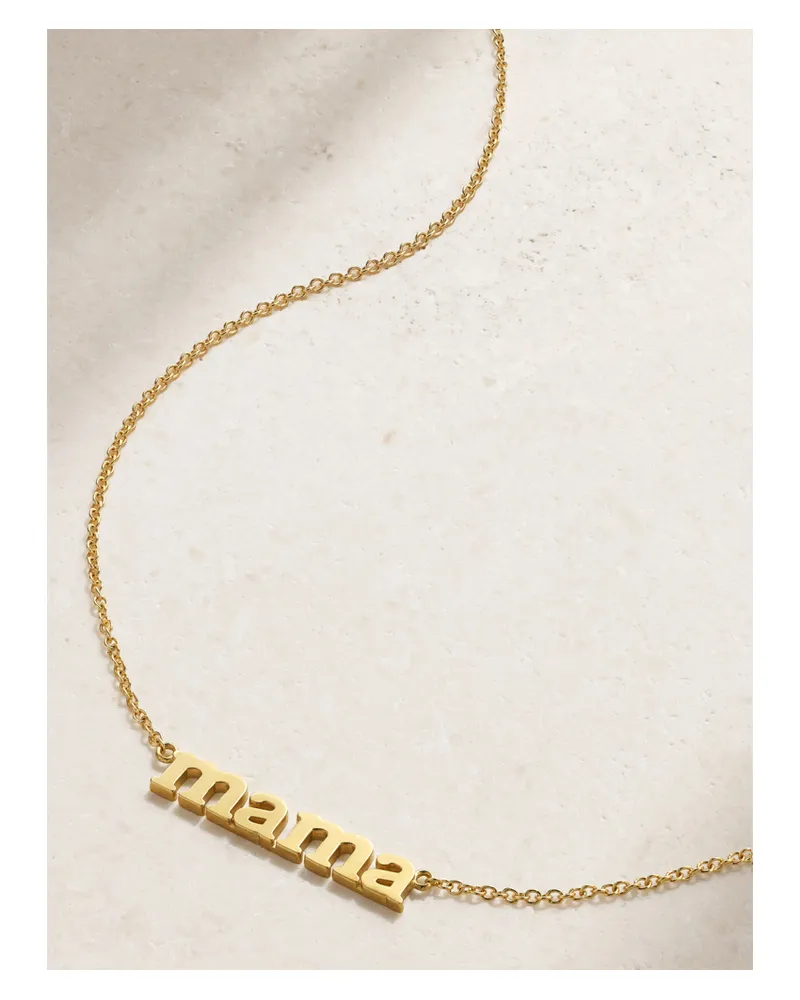 Jennifer Meyer Mama Kette Aus 18 Karat Gold Gold