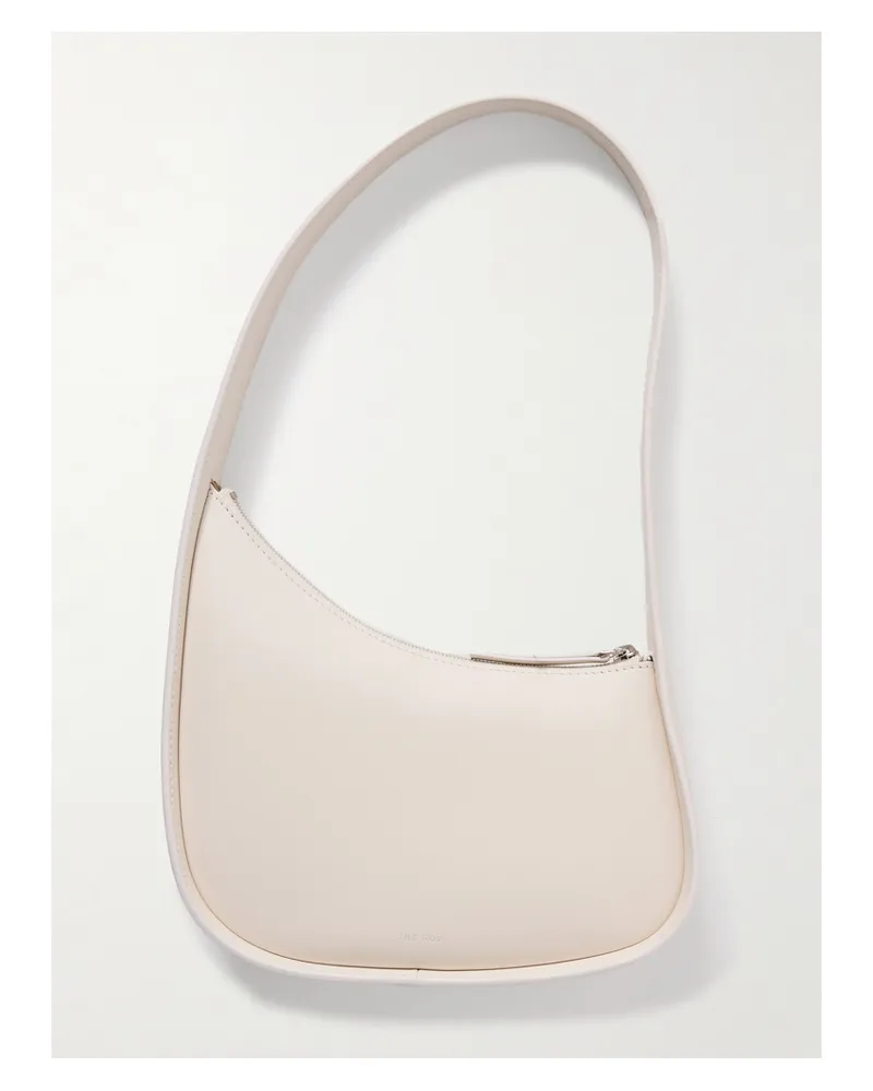 The Row Half Moon Leather Shoulder Bag - Neutrals Neutrals