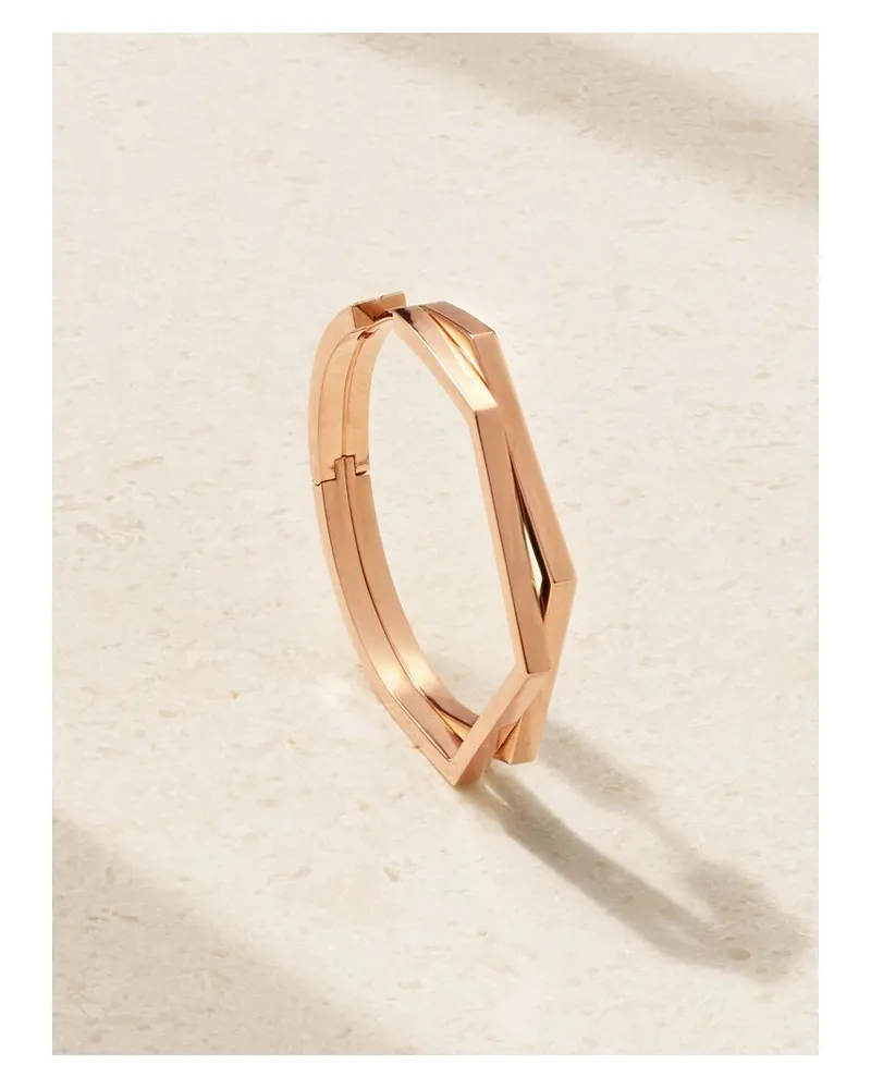 Repossi Antifer Large Einzelne Creole Aus 18 Karat Roségold Gold