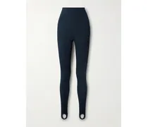 Tiflet Leggings Aus Rippstrick Mit Steg - Blau