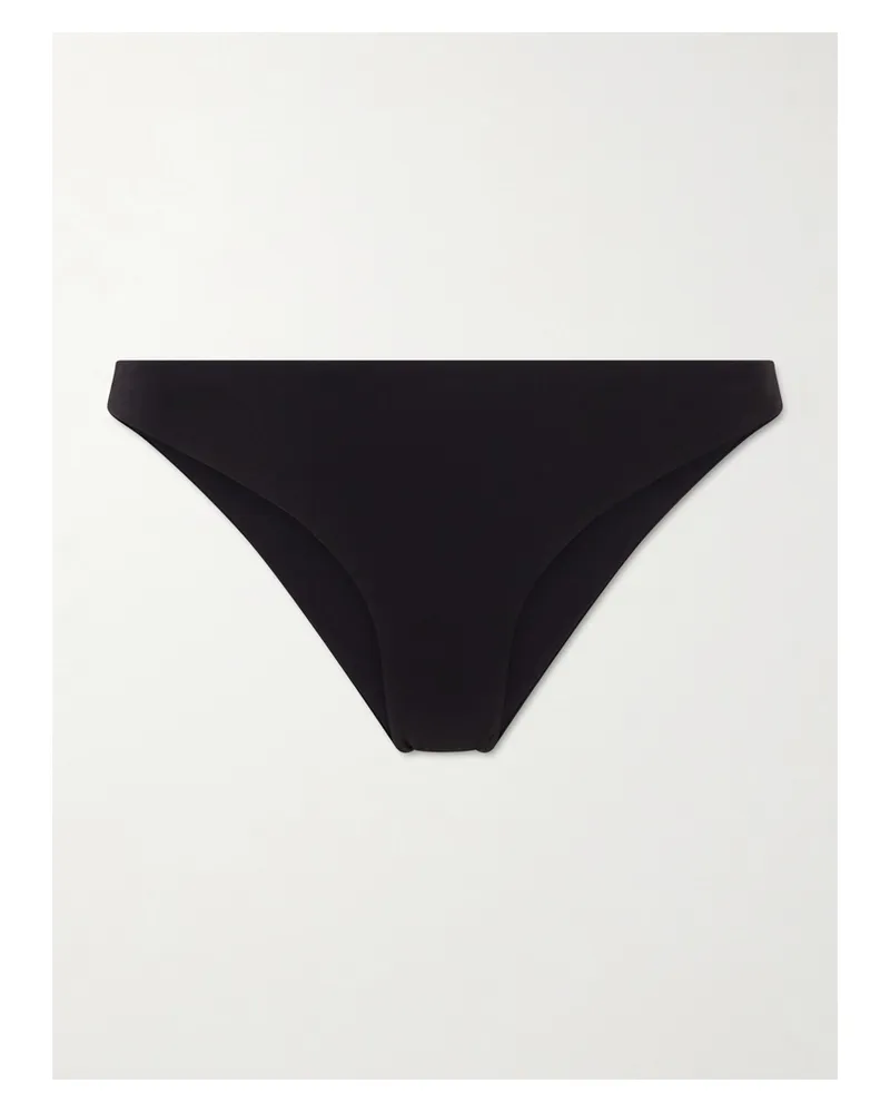 Kiki De Montparnasse Coeur Cheeky Bikini Briefs - Black Black