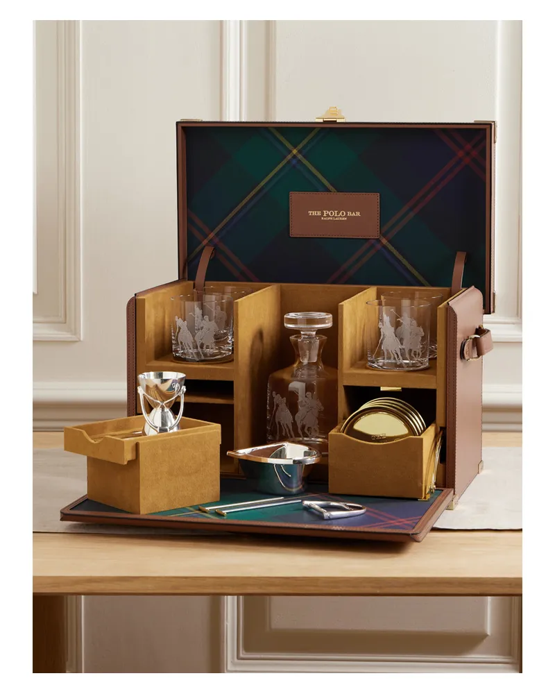 Ralph Lauren Home Kipton Geschenkset Aus Barzubehör - Braun Braun