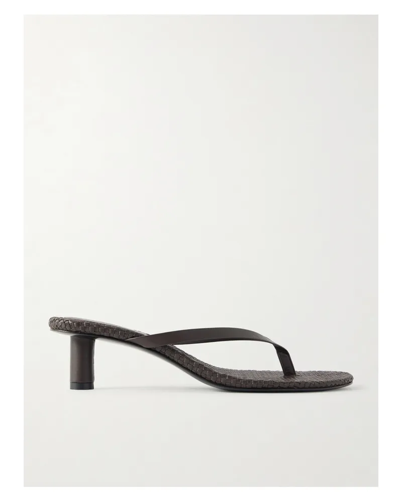 St. Agni Leather Sandals - Brown Brown