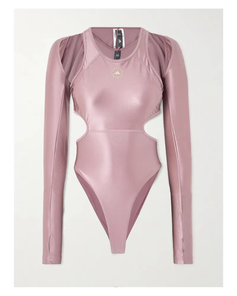 adidas Truepurpose Body Aus Recyceltem Stretch-jersey - Pink Pink