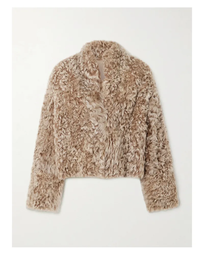 Arma Mooney Jacke Aus Shearling - Neutral Neutral
