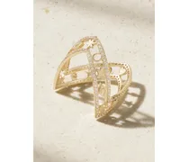 Icon Ring aus 14 Karat  mit Diamanten
