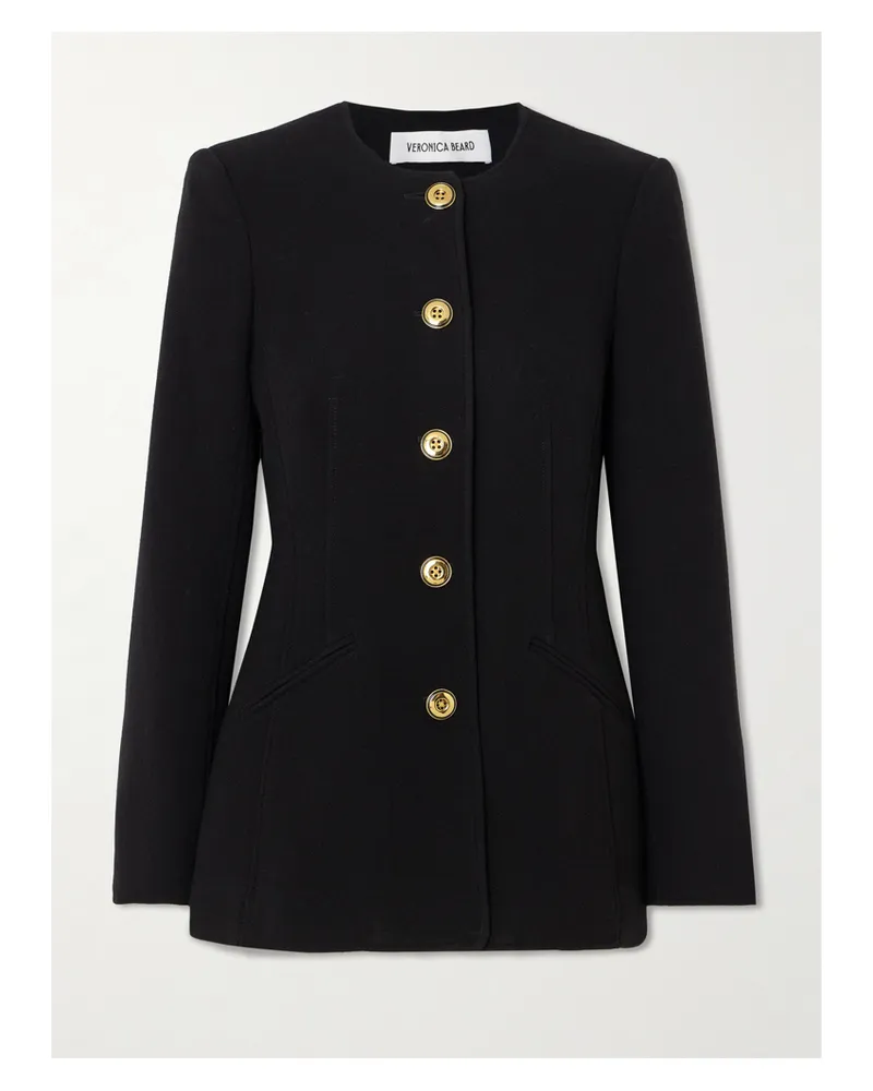 Veronica Beard Jessup Wool-blend Jacket - Black Black