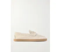 Chambeliboat Shearling-lined Suede Loafers - Neutrals