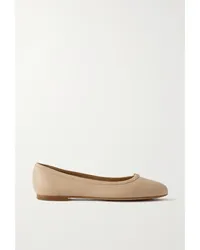 Chloé Net Sustain Marcie Ballerinas aus Leder Neutral