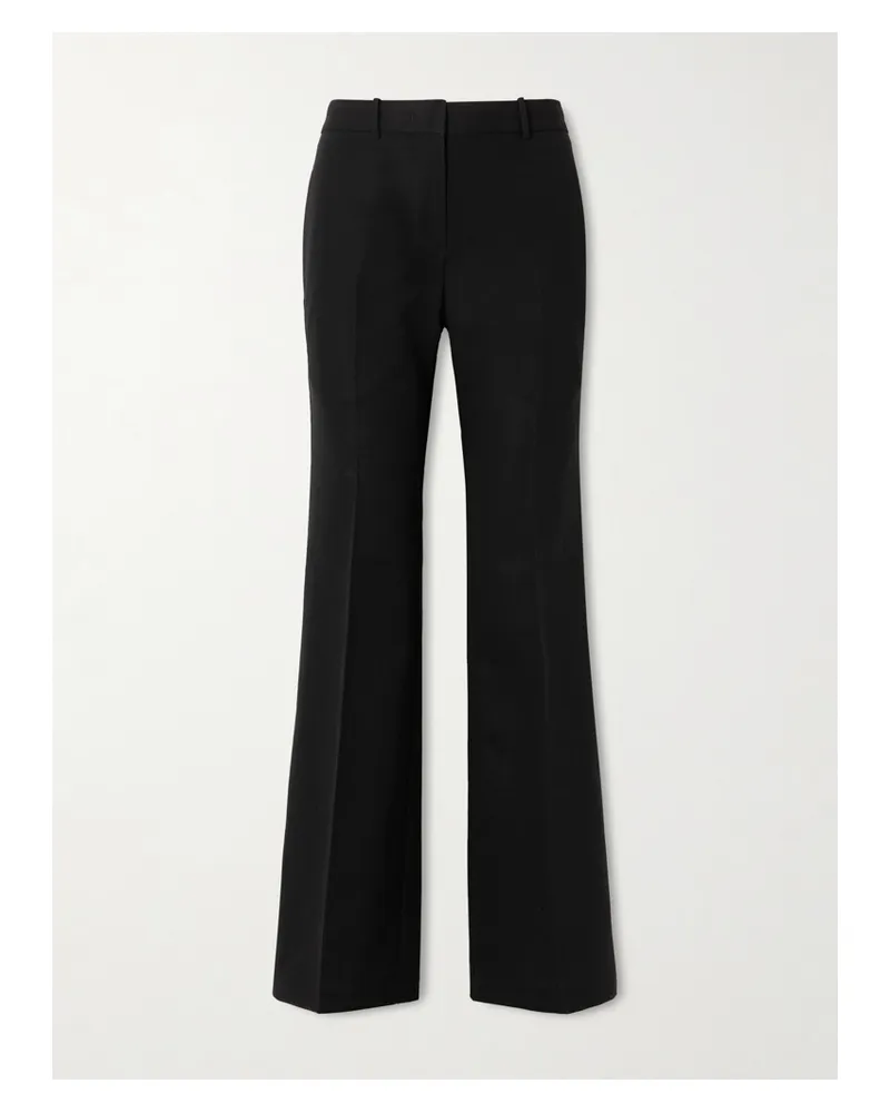 Co Bell Hose Mit Weitem Bein Aus Baumwolle - Schwarz Schwarz