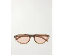 D-frame Acetate Sunglasses - Neutrals