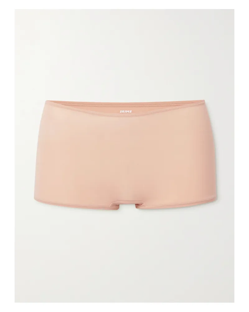 SKIMS Fits Everybody Boy Short – Clay – Höschen - Neutral Neutral