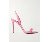 So Nude 105 Slingback-sandalen Aus Leder - Pink