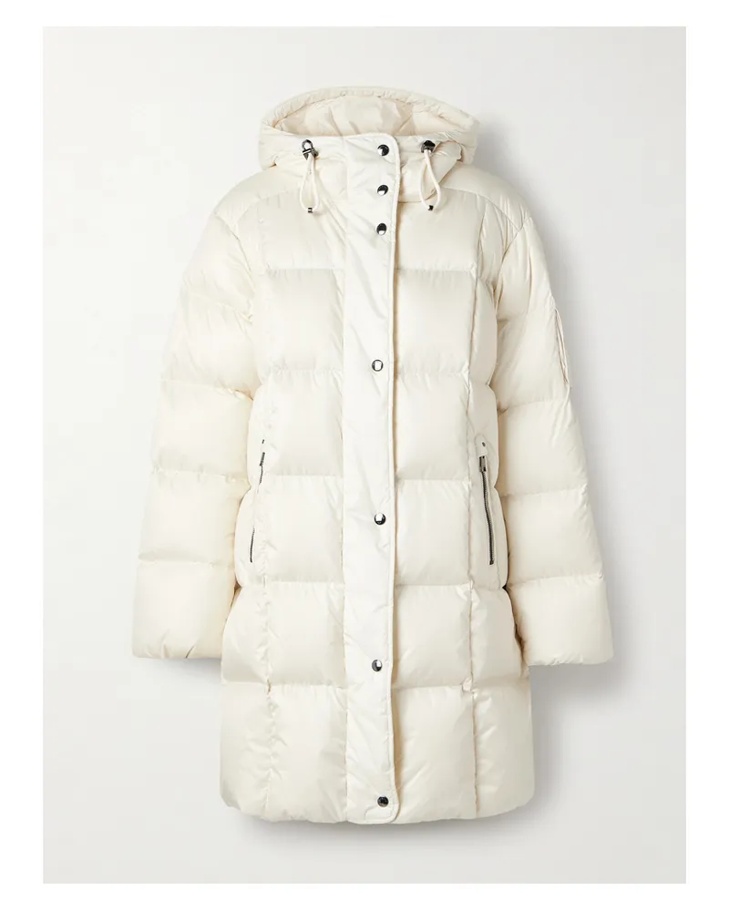 Bogner Fanja-d3 Gesteppte Skijacke Mit Daunenfüllung Und Kapuze - Elfenbein Elfenbein