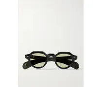 Kellerman Sonnenbrille Mit Rundem Rahmen Aus Azetat - Schwarz