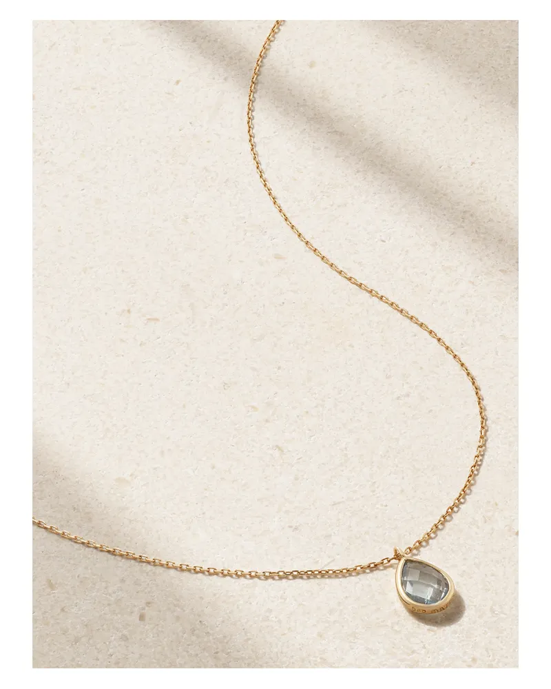 MATEO Kette Aus 14 Karat Gold Mit Topas Gold