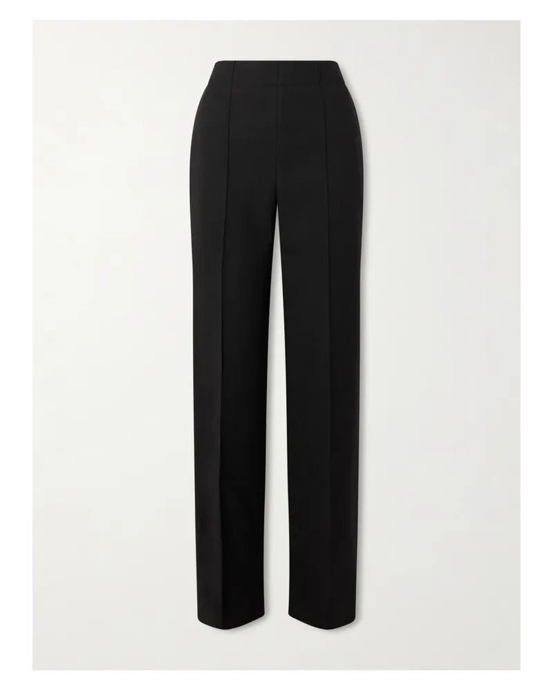 Proenza Schouler Zee Hose Mit Geradem Bein Aus Scuba - Schwarz Schwarz