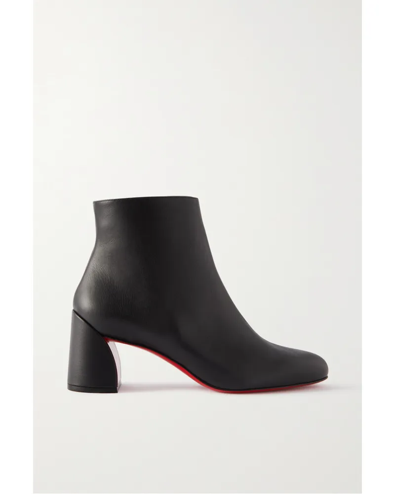 Christian Louboutin Turela 55 Ankle Boots aus Leder Schwarz