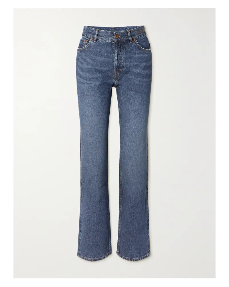 Chloé Hoch Sitzende Jeans Mit Geradem Bein - Blau Blau