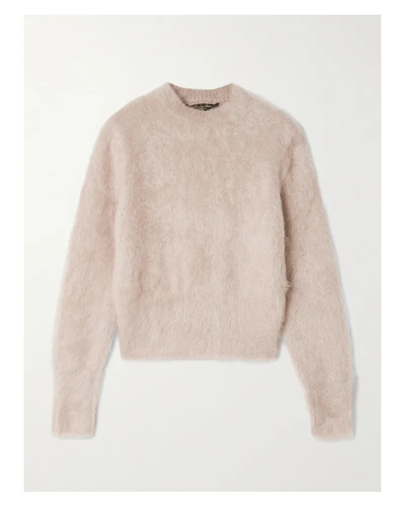 Loro Piana Pullover Aus Einer Mohair-kaschmirmischung - Neutral Neutral