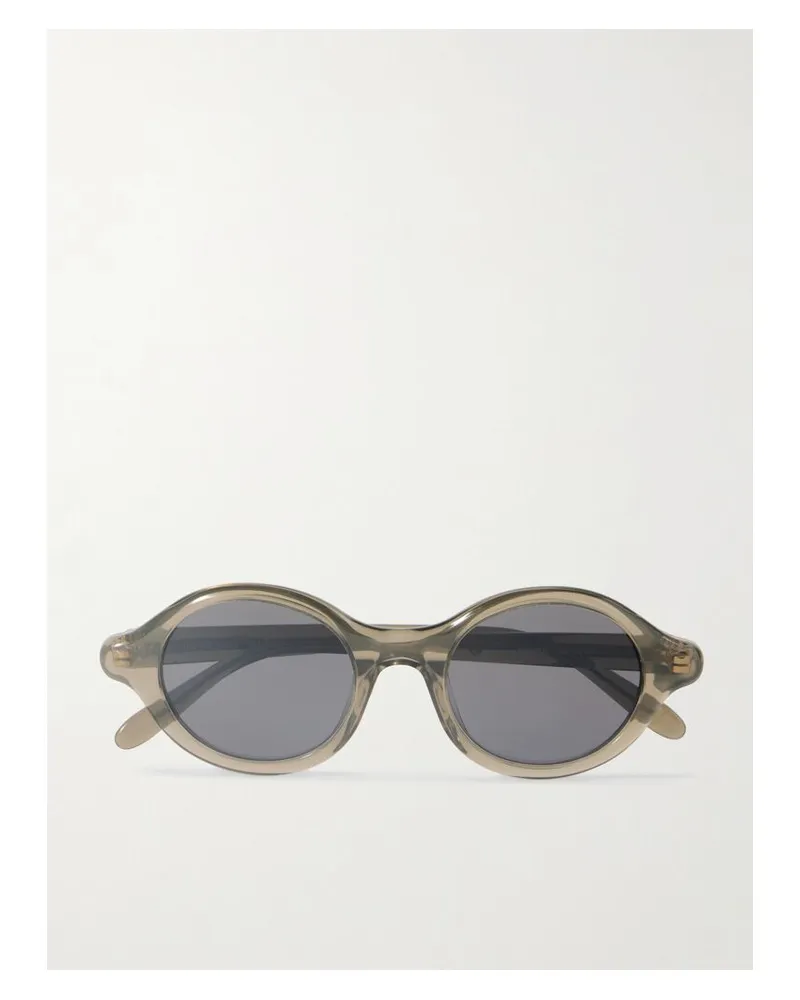 Loewe Sonnenbrille Mit Rundem Rahmen Aus Azetat - Grün Grün