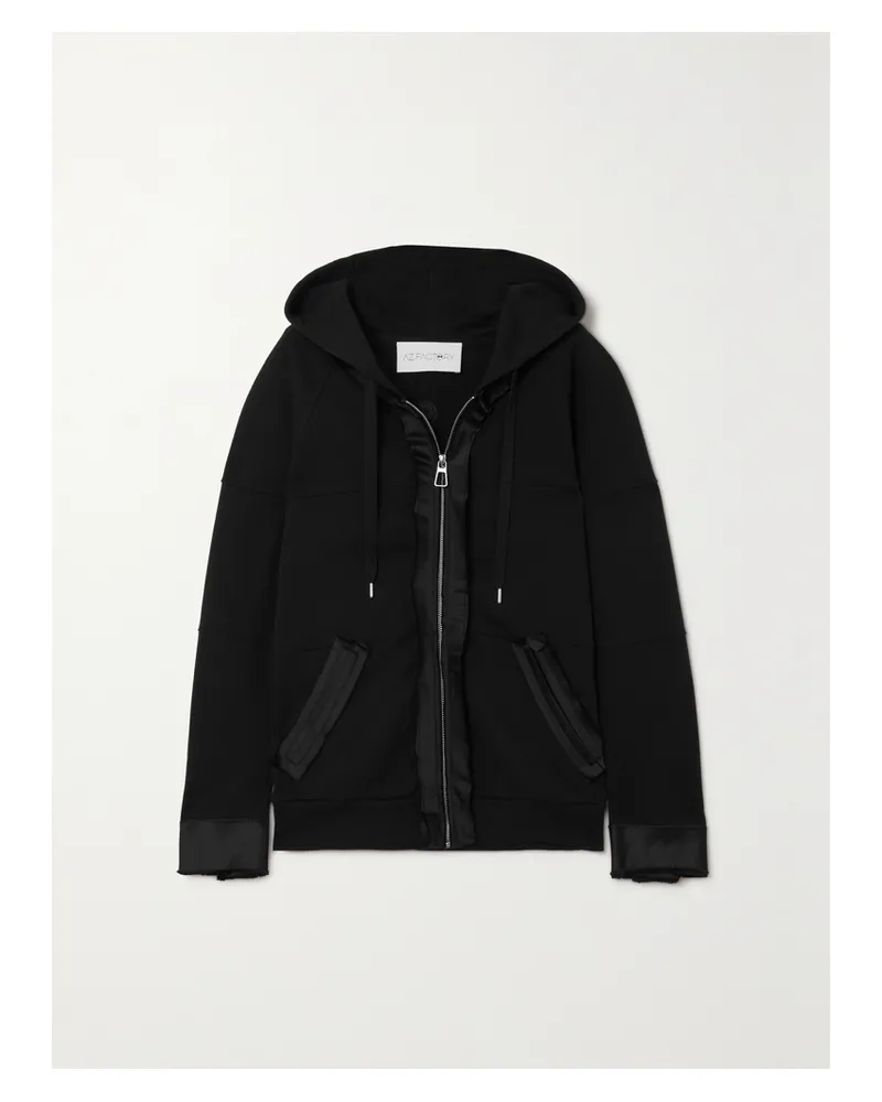 AZ FACTORY Free To Kapuzenjacke Aus Biobaumwolle - Schwarz Schwarz