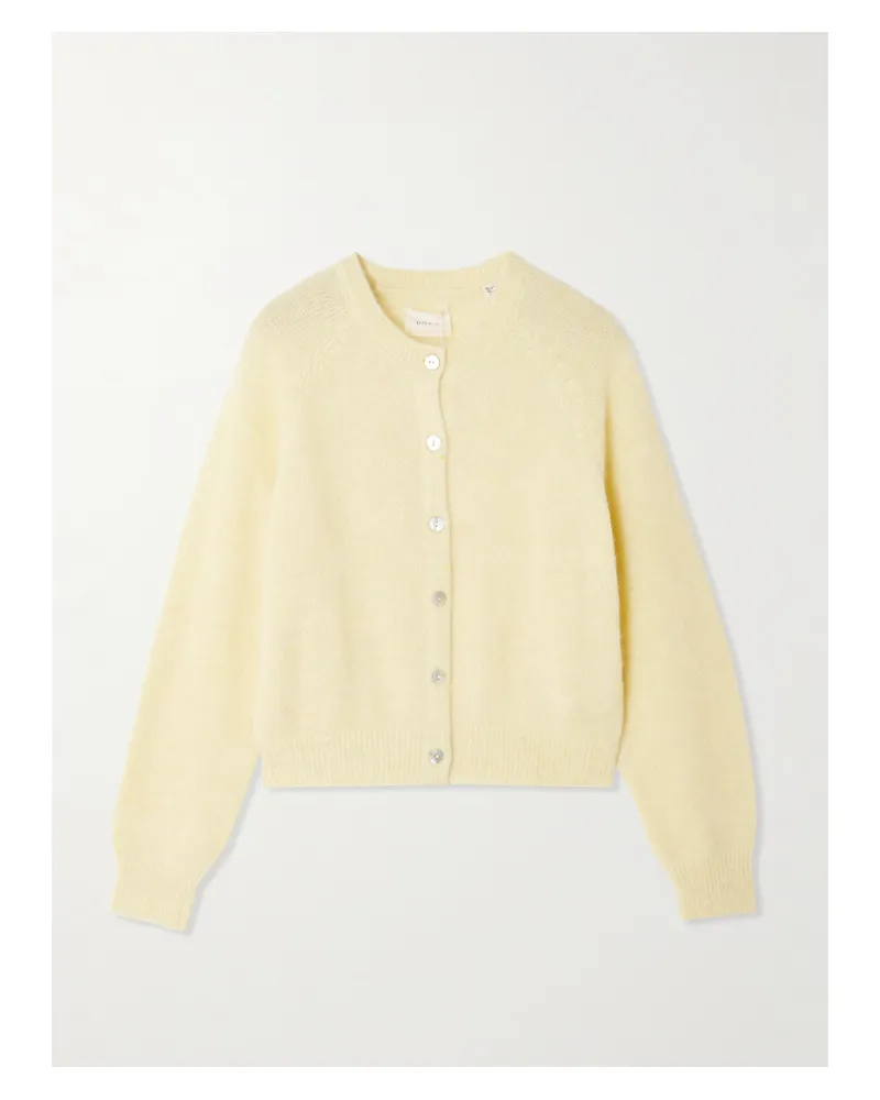 DÔEN Petra Knitted Cardigan - Yellow Yellow