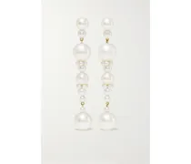 Escalier De Perle Ohrringe aus 14 Karat Gold