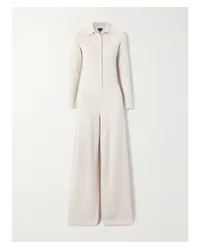 Tom Ford Jumpsuit aus Einer Kaschmir-seidenmischung Elfenbein