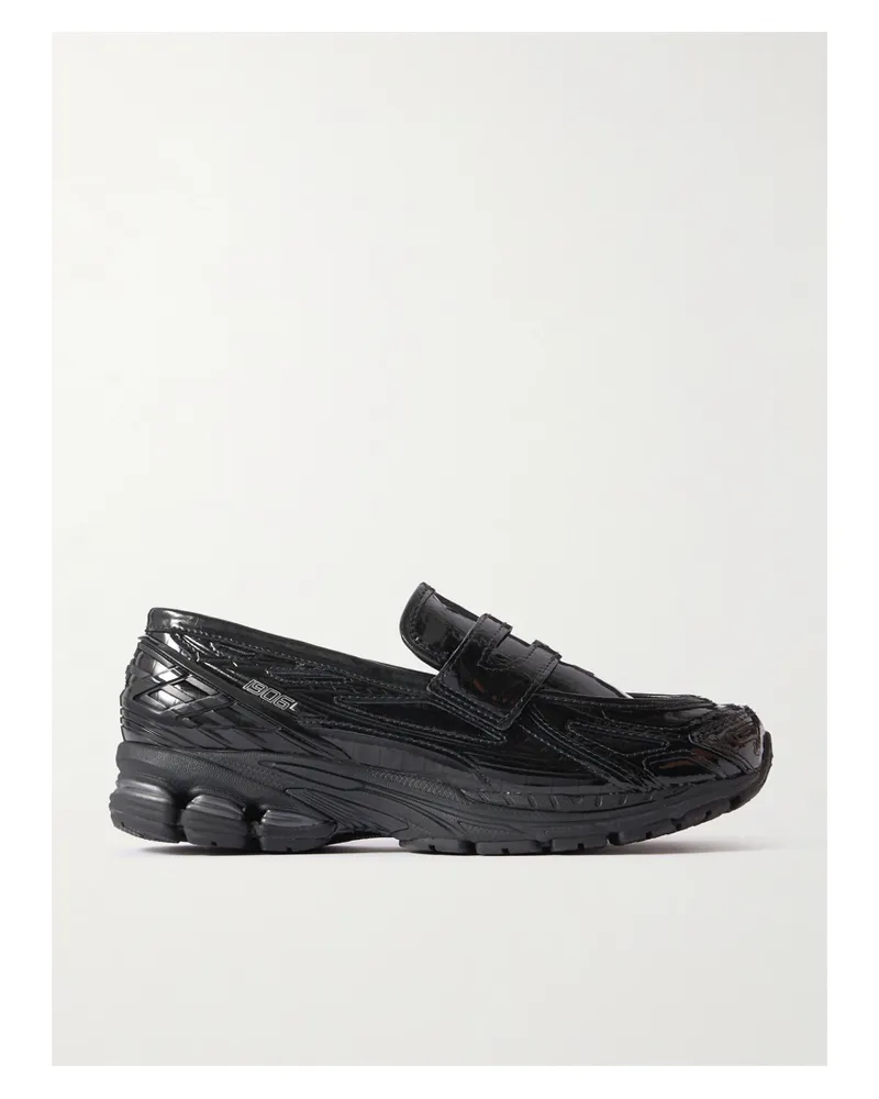 New Balance 1906l Slip-ons Aus Mesh Mit Leder- Und Gummibesätzen - Schwarz Schwarz