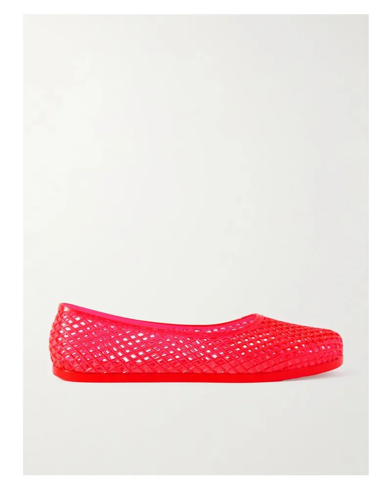 Ancient Greek Sandals Iro Ballerinas Aus Pvc - Rot Rot