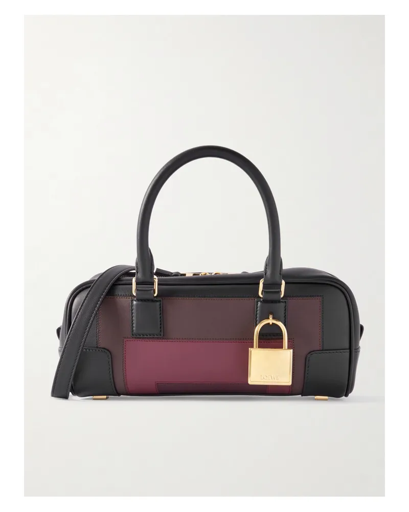 Loewe Josef Albers Amazona 23 Leather Shoulder Bag - Multi Multi