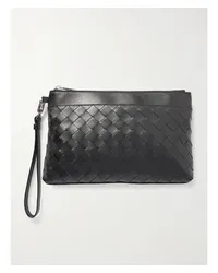 Bottega Veneta Prism Beutel aus Intrecciato-leder Schwarz