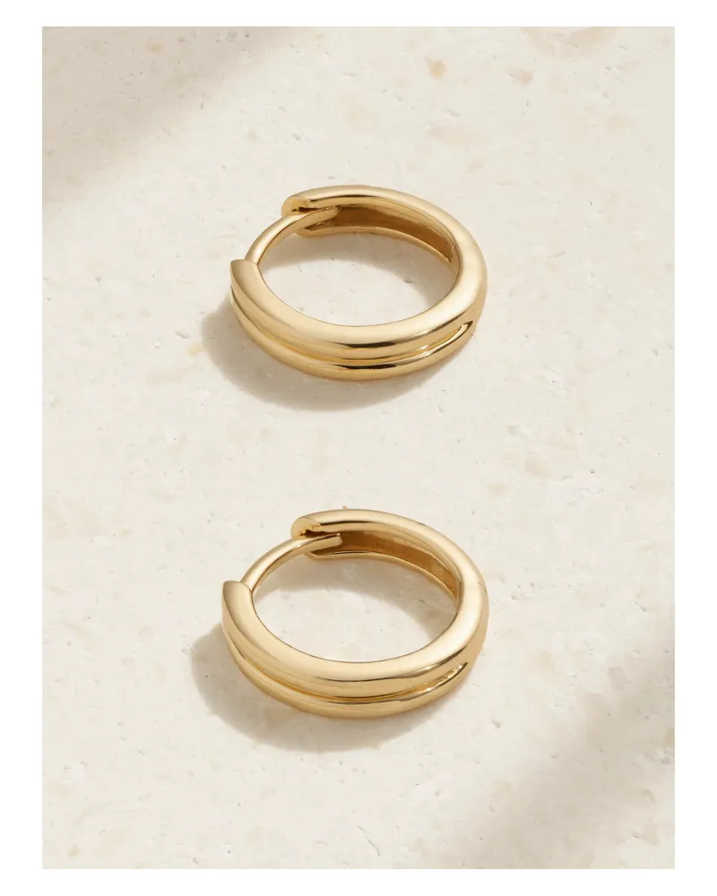 Stone & Strand Essential Creolen Aus 14 Karat Gold Gold