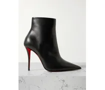 Miss Z 100 Leather Ankle Boots - Black
