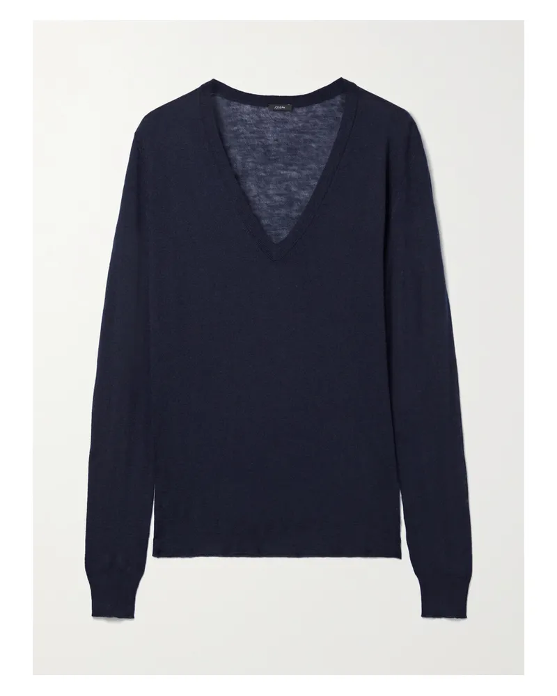 Joseph Cashair Cashmere Sweater - Blue Blue