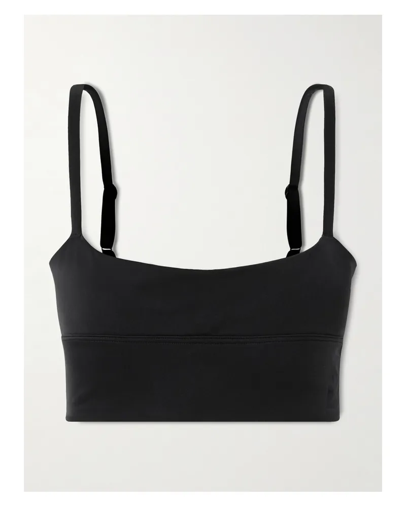 LULULEMON Satin Yoga A/b Sport-bh - Schwarz Schwarz