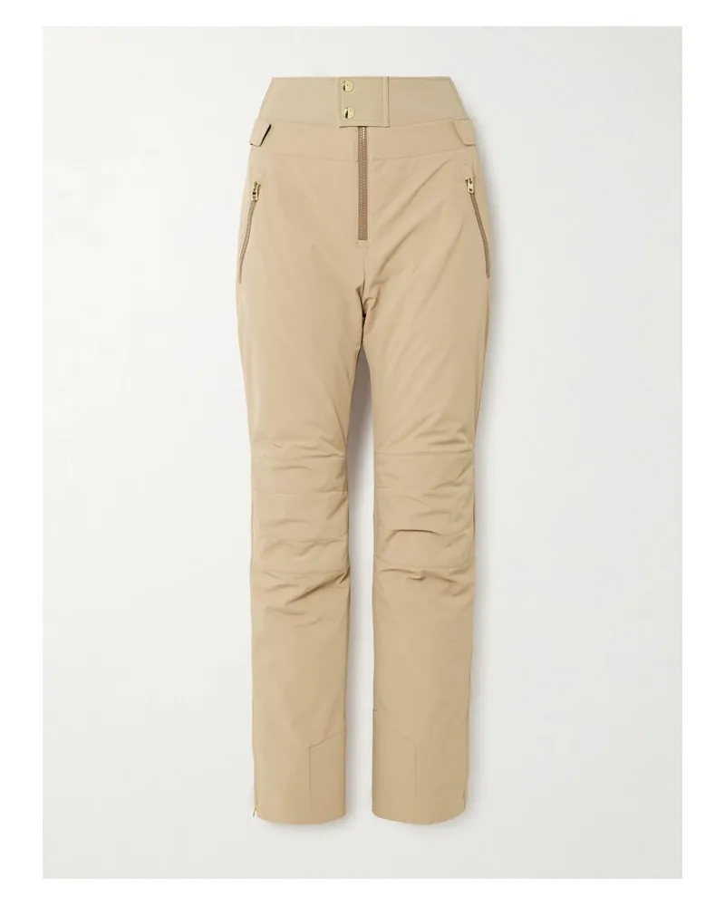 Bogner Maren Mehrlagige, Bedruckte Skihose Mit Geradem Bein - Neutral Neutral