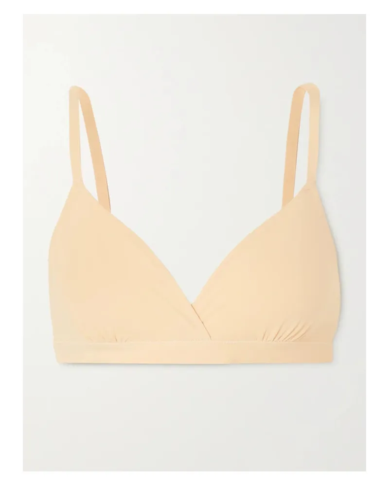 SKIMS Fits Everybody Crossover Bralette – Sand – Soft-bh - Neutral Neutral