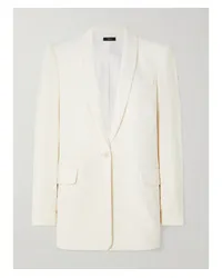 Theory Blazer aus Crêpe Creme