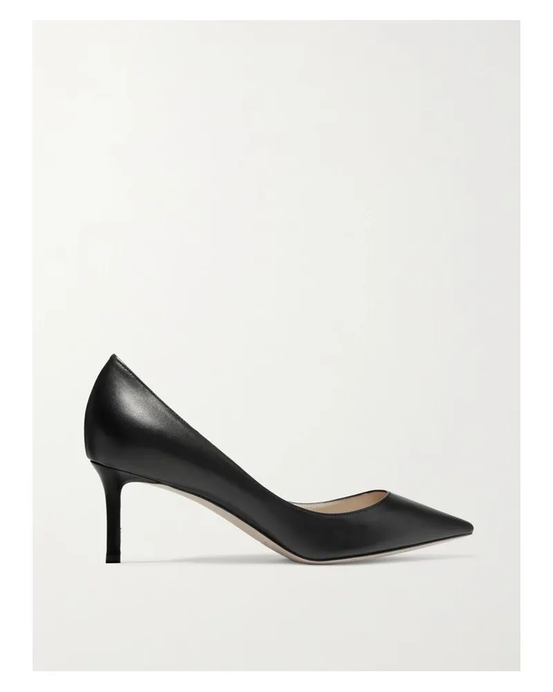 Jimmy Choo Romy 60 Pumps Aus Leder - Schwarz Schwarz