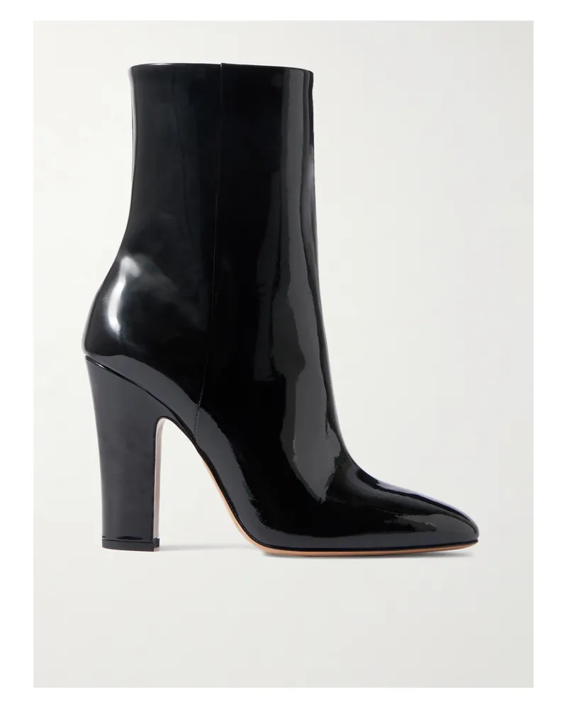 Paris Texas Lavinia Patent-leather Ankle Boots - Black Black