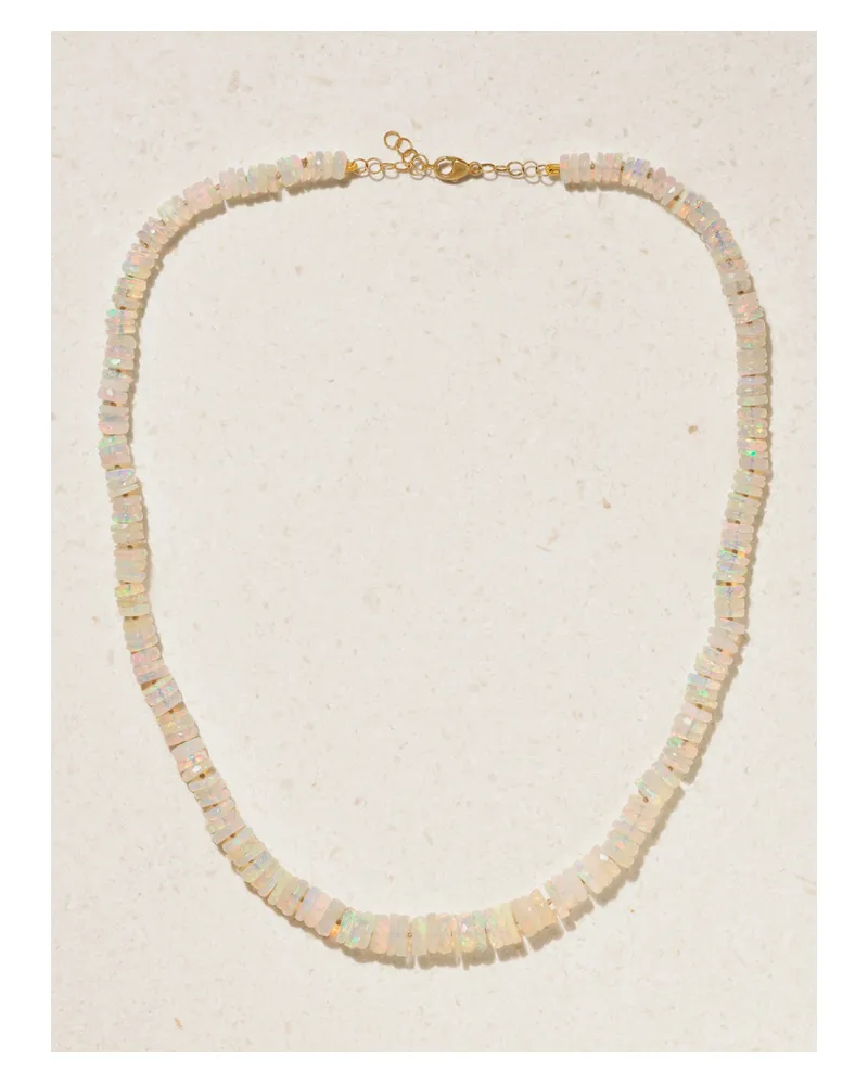 JIA JIA Kette Mit Opalen Und Details Aus Gold - Gelb Gelb